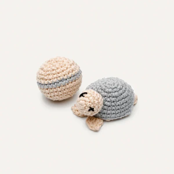 Lillabel Crochet Cat Toy Set – TURTLE product picture
