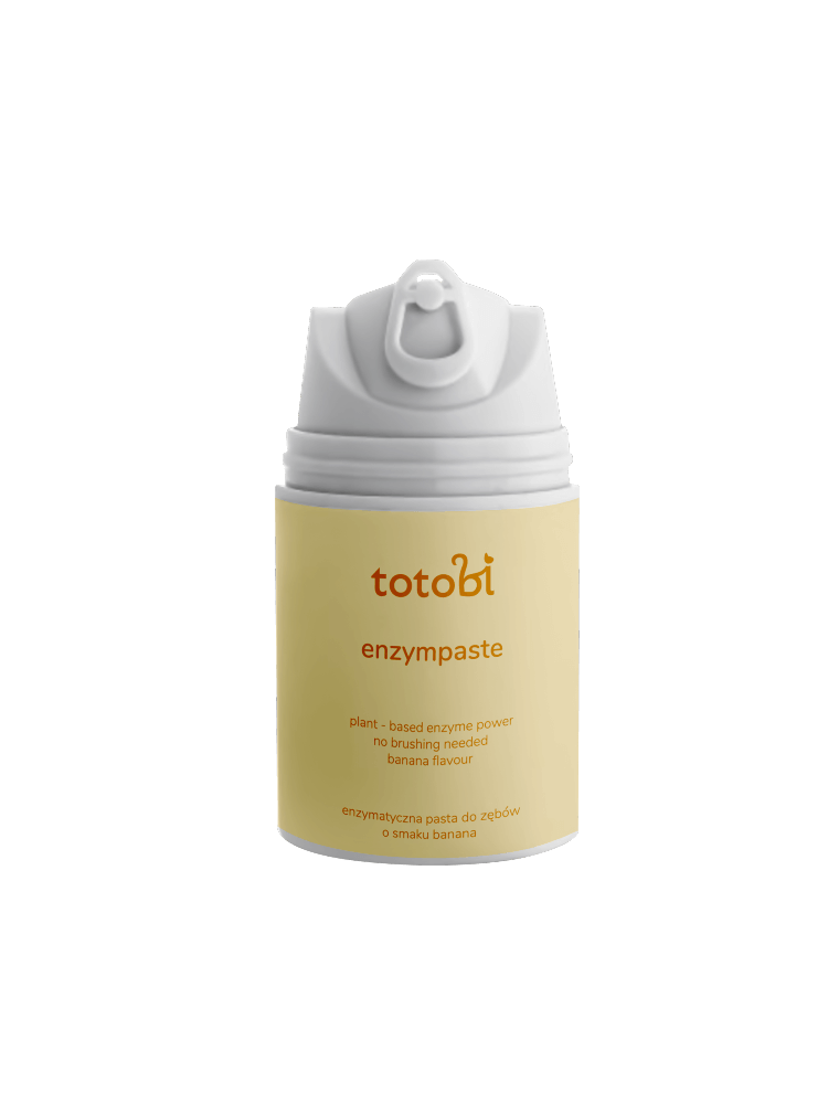 Enzymatyczna-Pasta-do-zebow-banan1 Enzymatic Toothpaste for Dogs and Cats with a Banana Flavor, 50 ml = 67 g