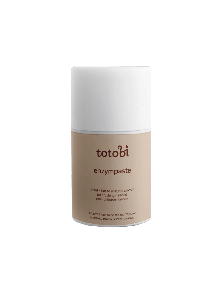Enzymatyczna-Pasta-do-zebow-maslo-orzechowe Enzymatic Toothpaste for Dogs and Cats with a Peanut Butter Flavor, 50 ml = 67 g