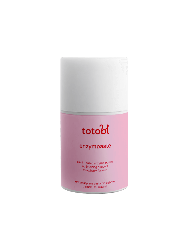 Enzymatyczna-Pasta-do-zebow-truskawka Enzymatic Toothpaste for Dogs and Cats with a Strawberry Flavor, 50 ml = 67 g