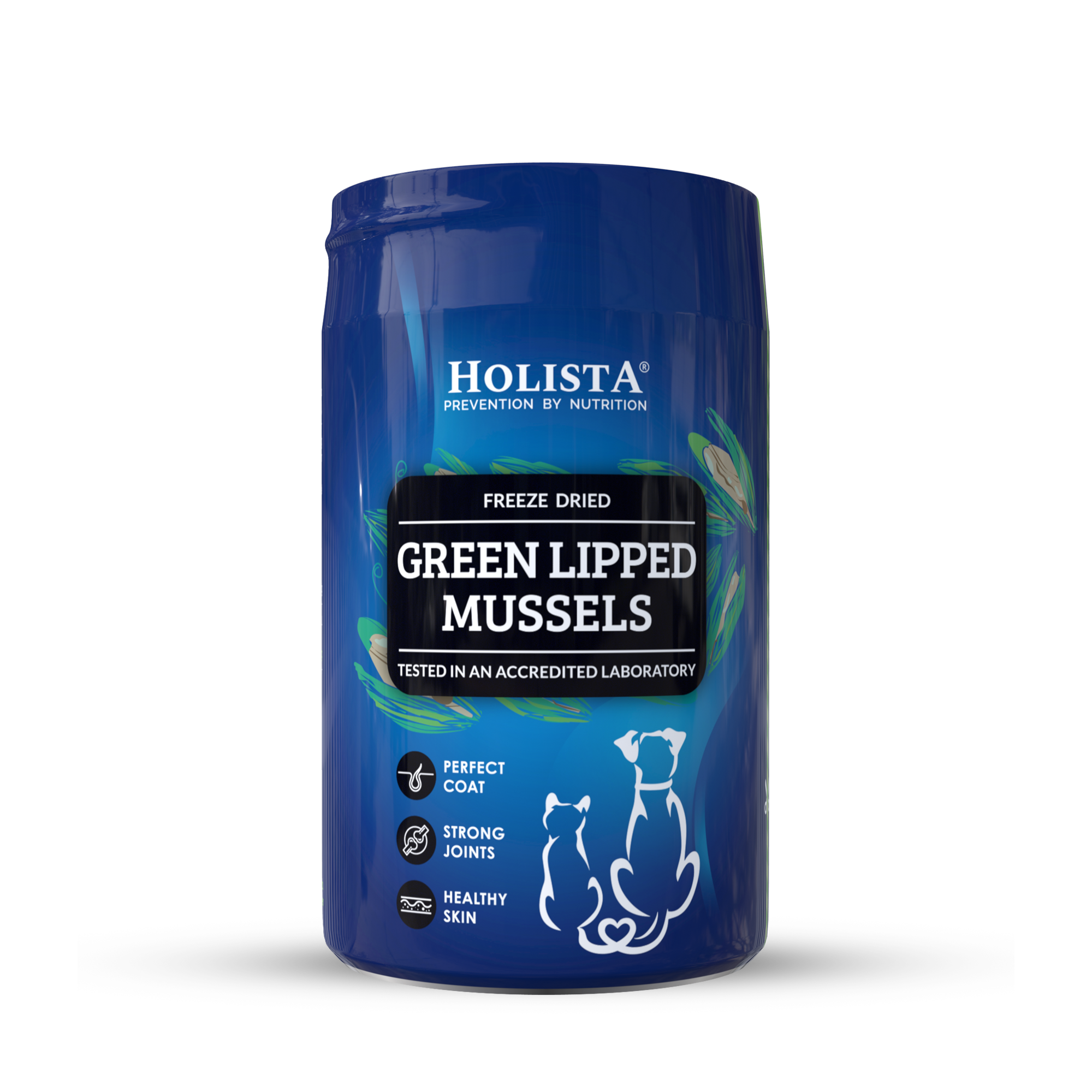 Holista Green Lipped Mussel 100g WB Holista Green Lipped Mussel 100g