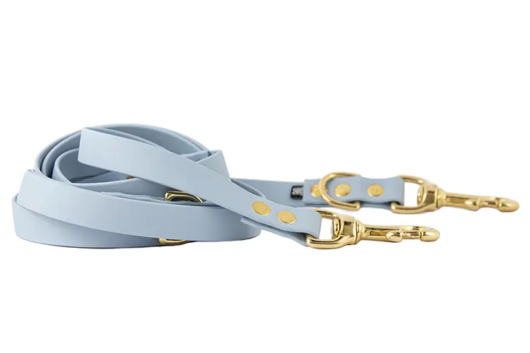 smycz-przepinana-blue-boy-mosiezne-okucia-biothane-accdog ACC biothane Multi-Clip leash blue boy with brass fittings