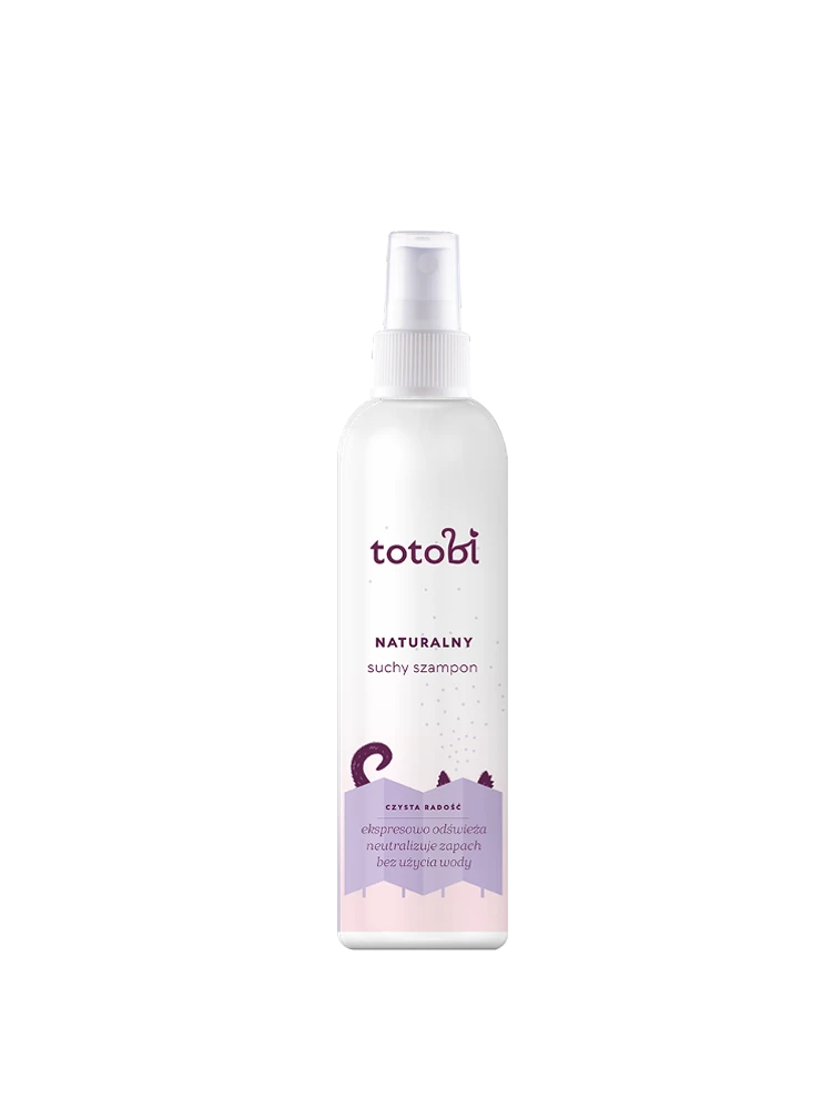 suchy-szampon-mini-butelka- Natural Dry Shampoo for Dogs, 100 ml