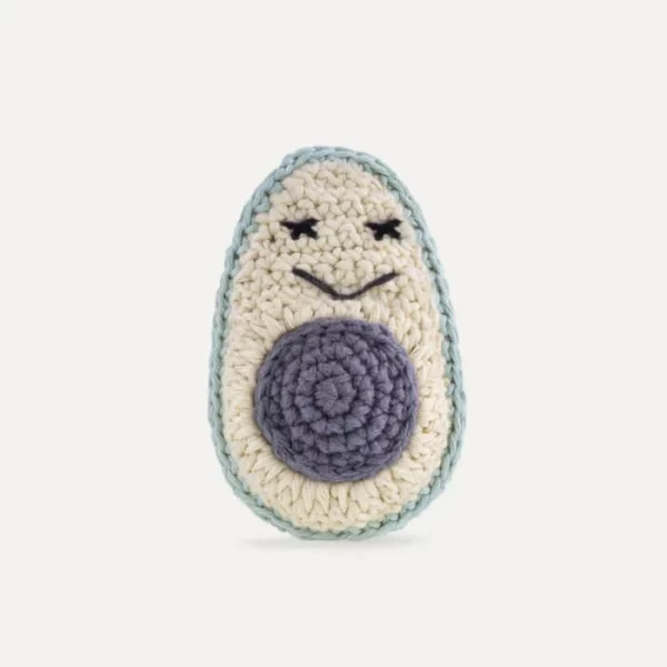 Lillabel MR AVOCADO Crocheted avocado toy with catnip