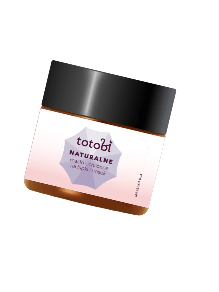 Masło-ochronne-słoik-1 Totobi Natural Protective Paw and Nose Butter, Lavender