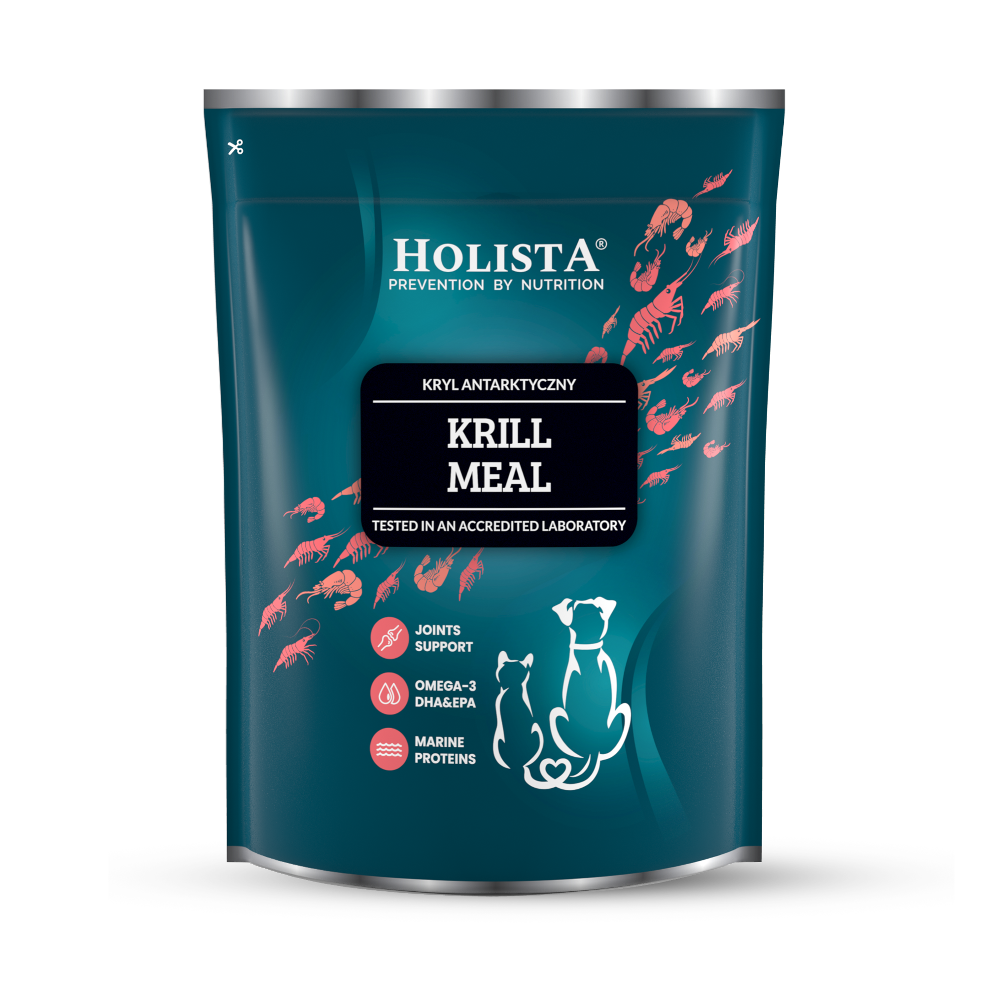 HolistaPets Krill Meal 500g WB Holista Krill Meal 500g