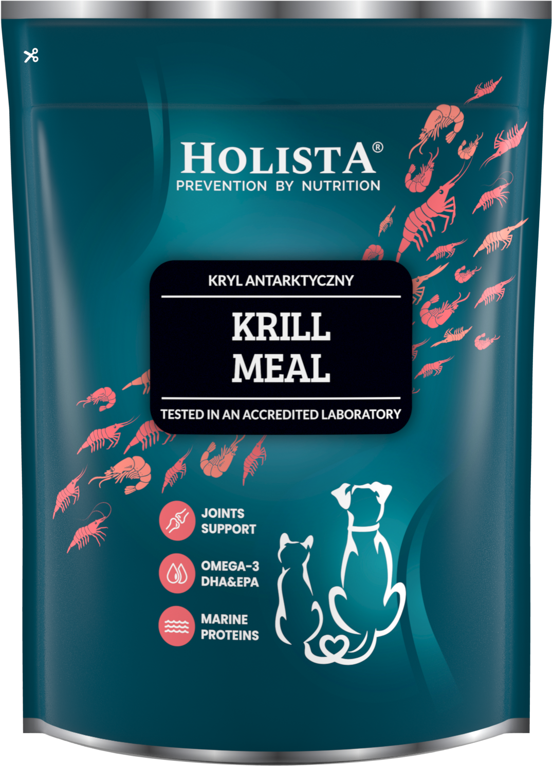 HolistaPets Krill Meal 500g Holista Krill Meal 500g