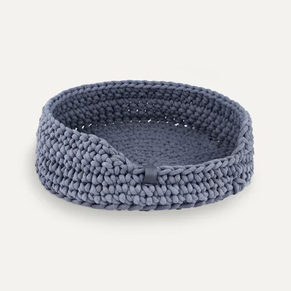 Lillabel Cat Bed Made of Recycled Cotton Rope COTTON graphite product image