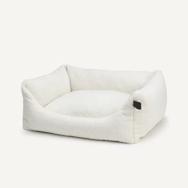 LILLABEL Dog Bed TEDDY Eco Bouclé Cream product image