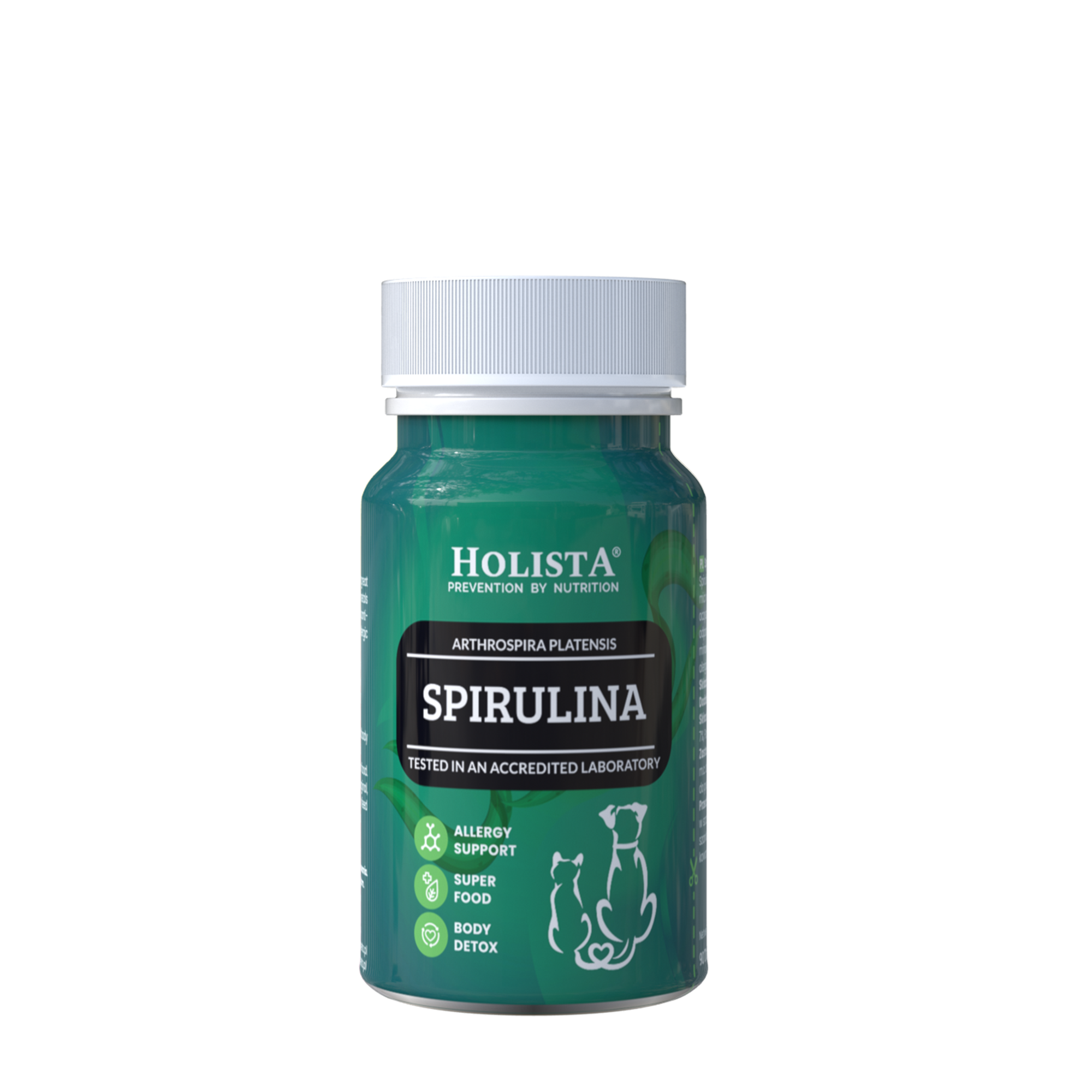 Spirulina tabeltki Holista Spirulina 90 tabs