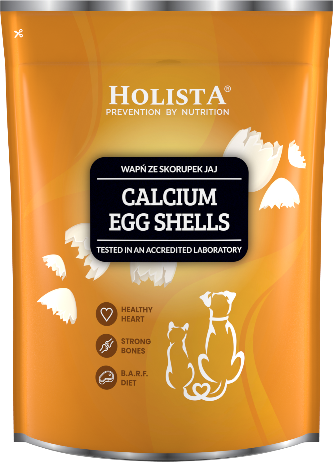 HolistaPets Calcium Egg Shella 1000G Holista Calcium Egg Shells 1000g